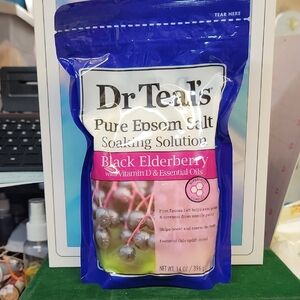 Dr Teal's Pure Epsom Salt Soaking Solution 396g New Sealed Bag